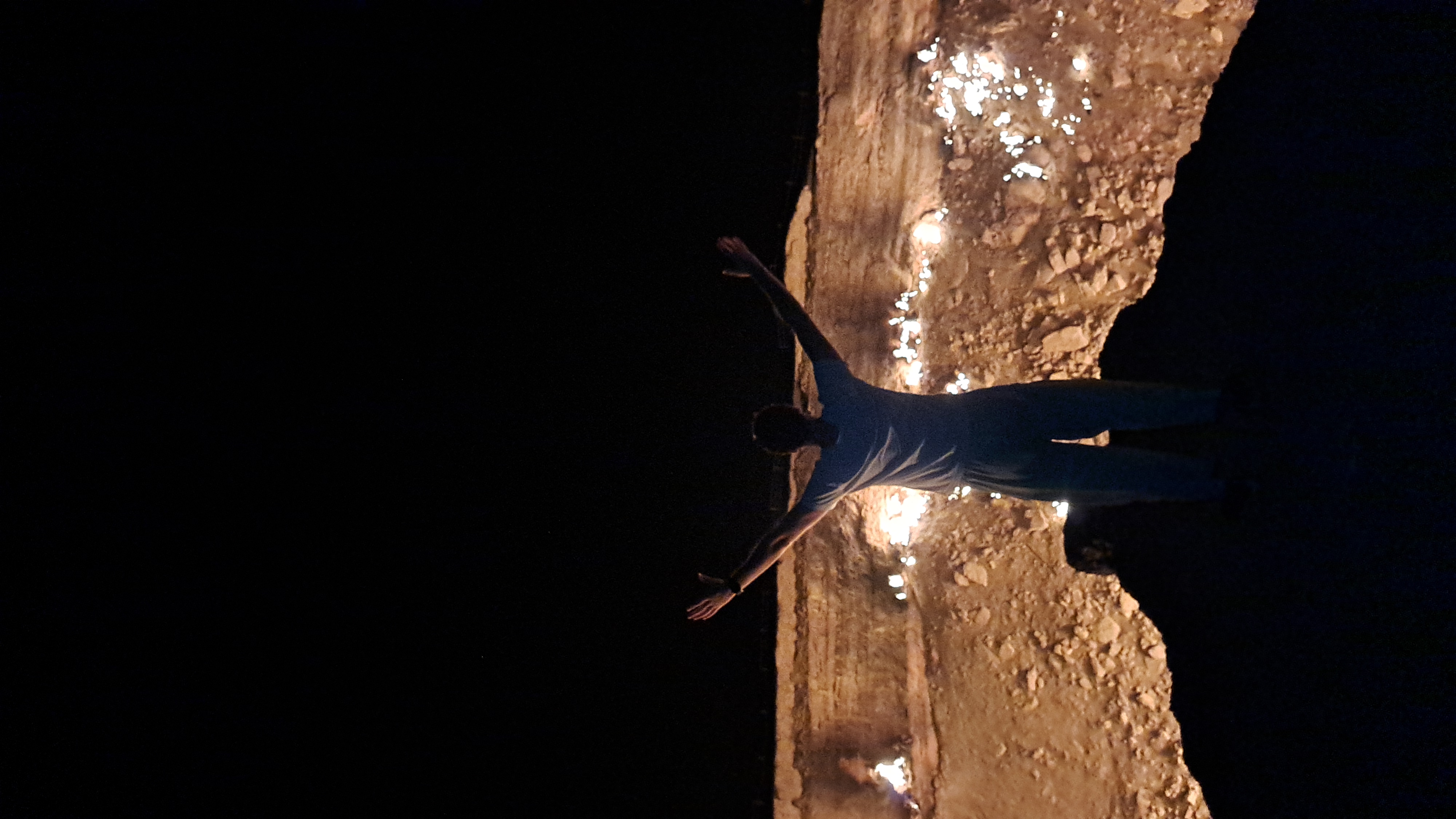 Darvaza Gas Crater At Night